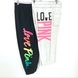 PINK Victoria's Secret Pants - Pink Victoria’s Secret Sweat Pants M Black Jogger PINK Victoria's Secret Pants - Pink Victoria’s Secret Sweat Pants M Black Jogger